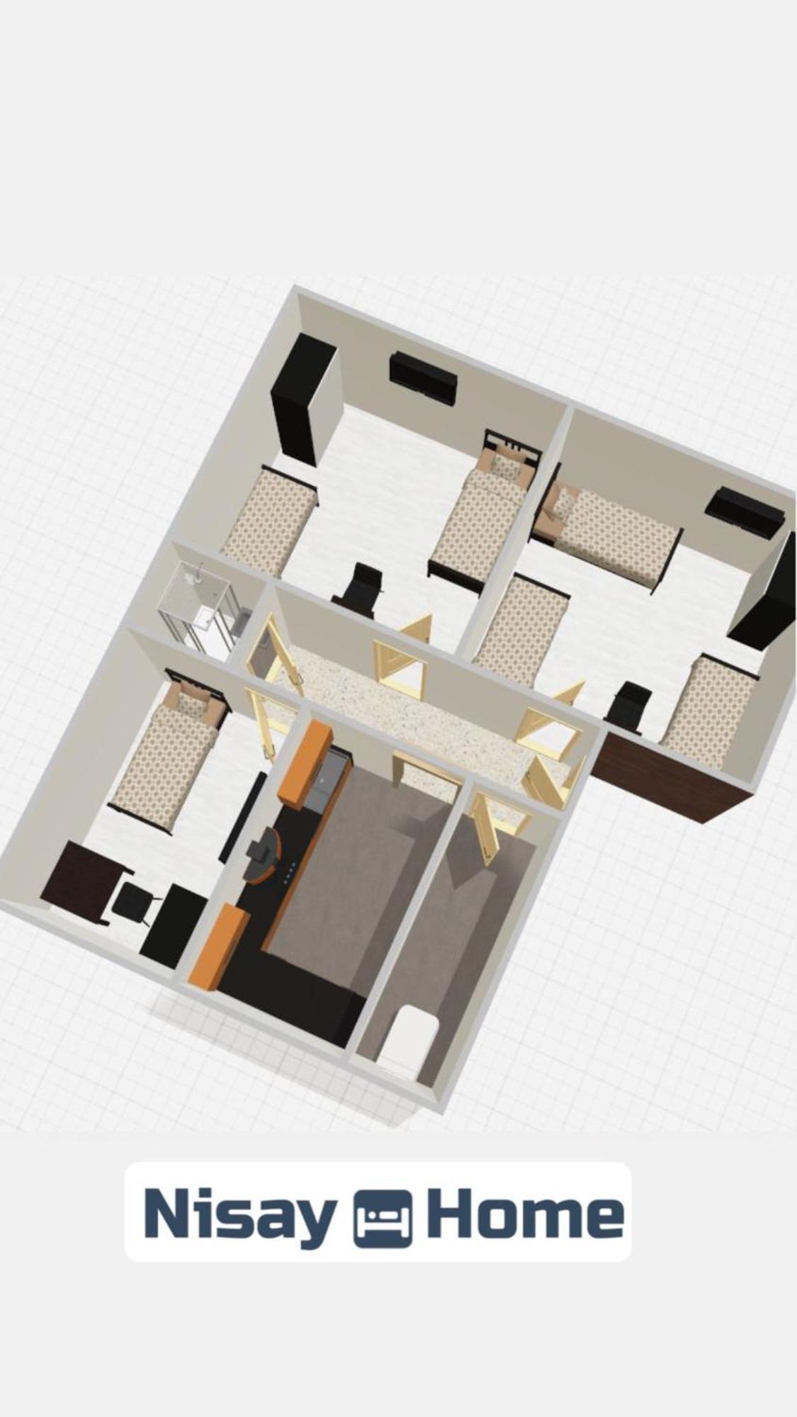 Nisay Home - 3 Room Apartment - A1 路德维希堡 外观 照片